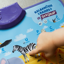 Įkelti vaizdą į galerijos rodinį, KAKĖ MAKĖ KALBANČIOS RAIDĖS IR GYVŪNAI
