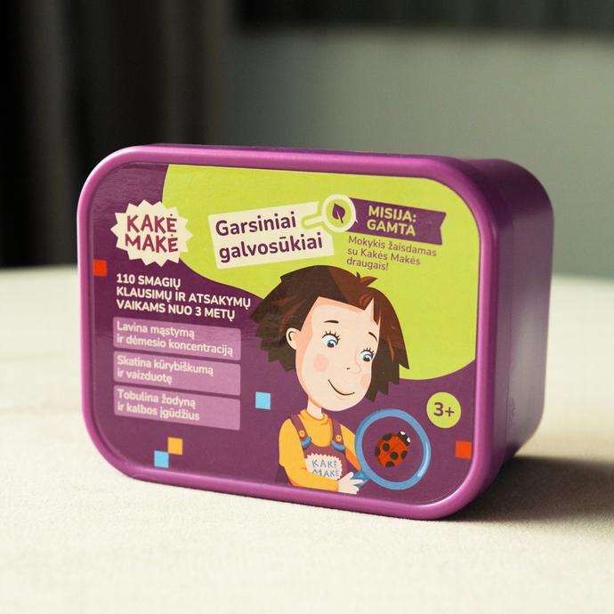 KAKĖ MAKĖ GARSINIAI GALVOSŪKIAI. Misija: Gamta