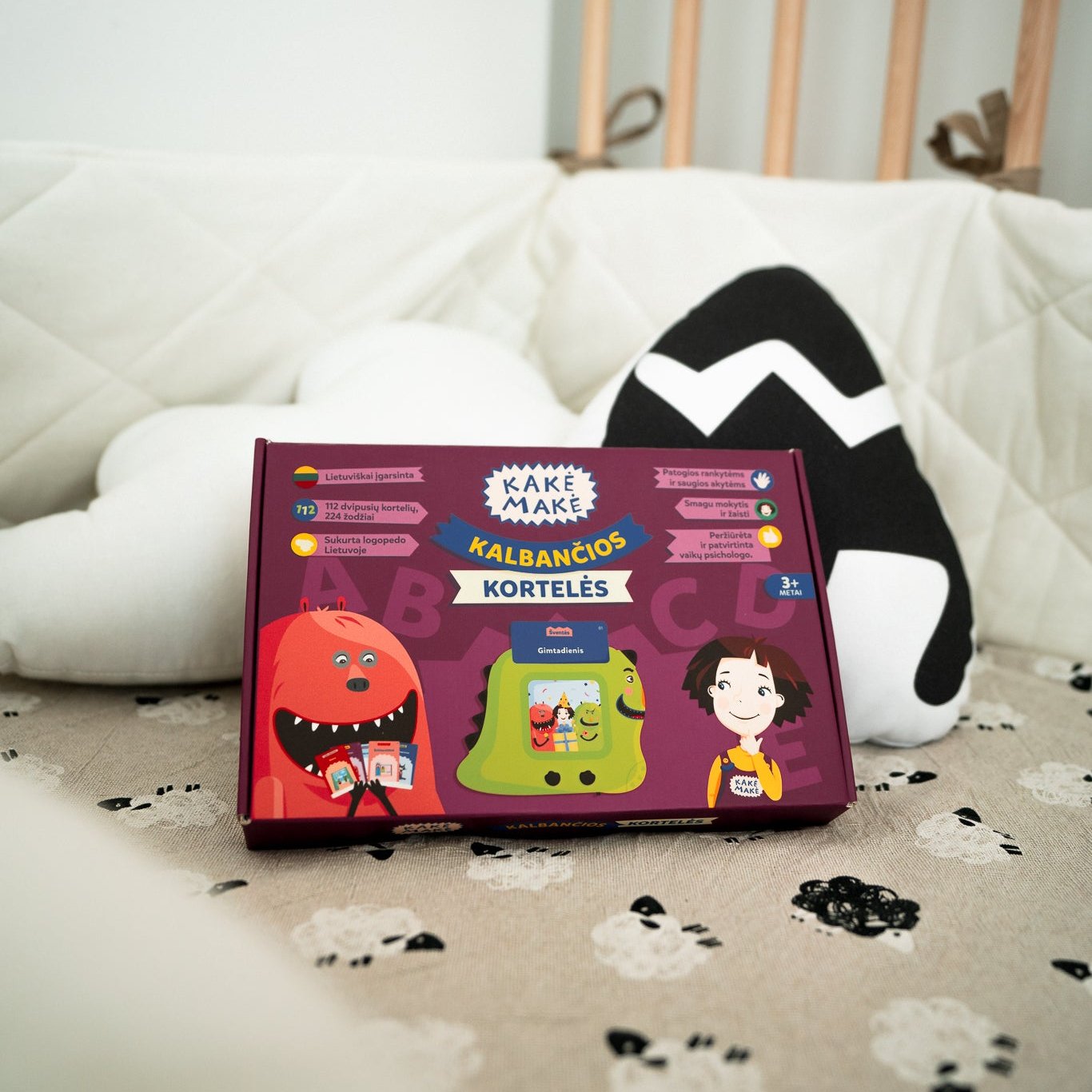 Kakė Makė kalbančios kortelės